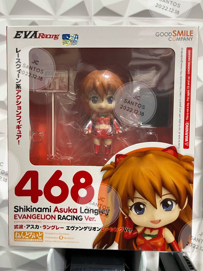 Nendoroid 468 Shikinami Asuka Langley Racing Version (Category: Figurines & Statues) located in Manila. Submitted by jcmsantos (Listing ID 1204218498, Image 1). Description: Nendoroid 468 Shikinami Asuka Langley Racing Version MISB Last price You can request for more photos of the item. Mode of payment: BDO, BPI or GCash Meetup places: SM Marikina, Ayala Feliz, Robinsons Metro East, SM Masinag Lalamove/Grab/LBC buyer will shoulder the shipping fe