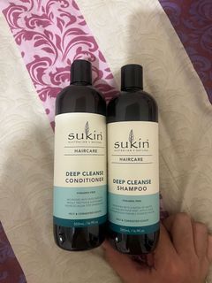 NEW! Shampoo & Conditioner Sukin