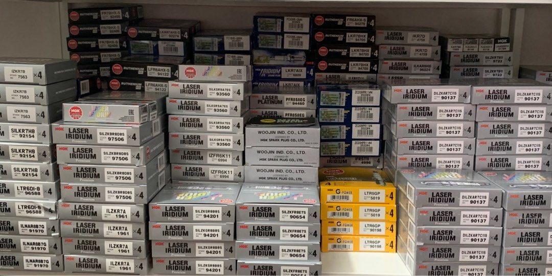 Ngk laser iridium and Denso iridium spark plugs. Genuine counterfeit
