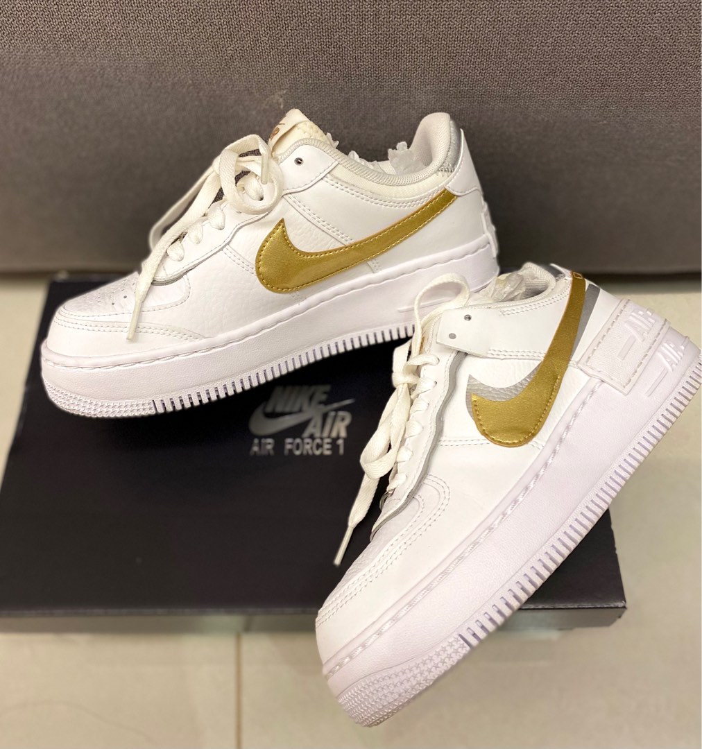 Af1 on sale white gold