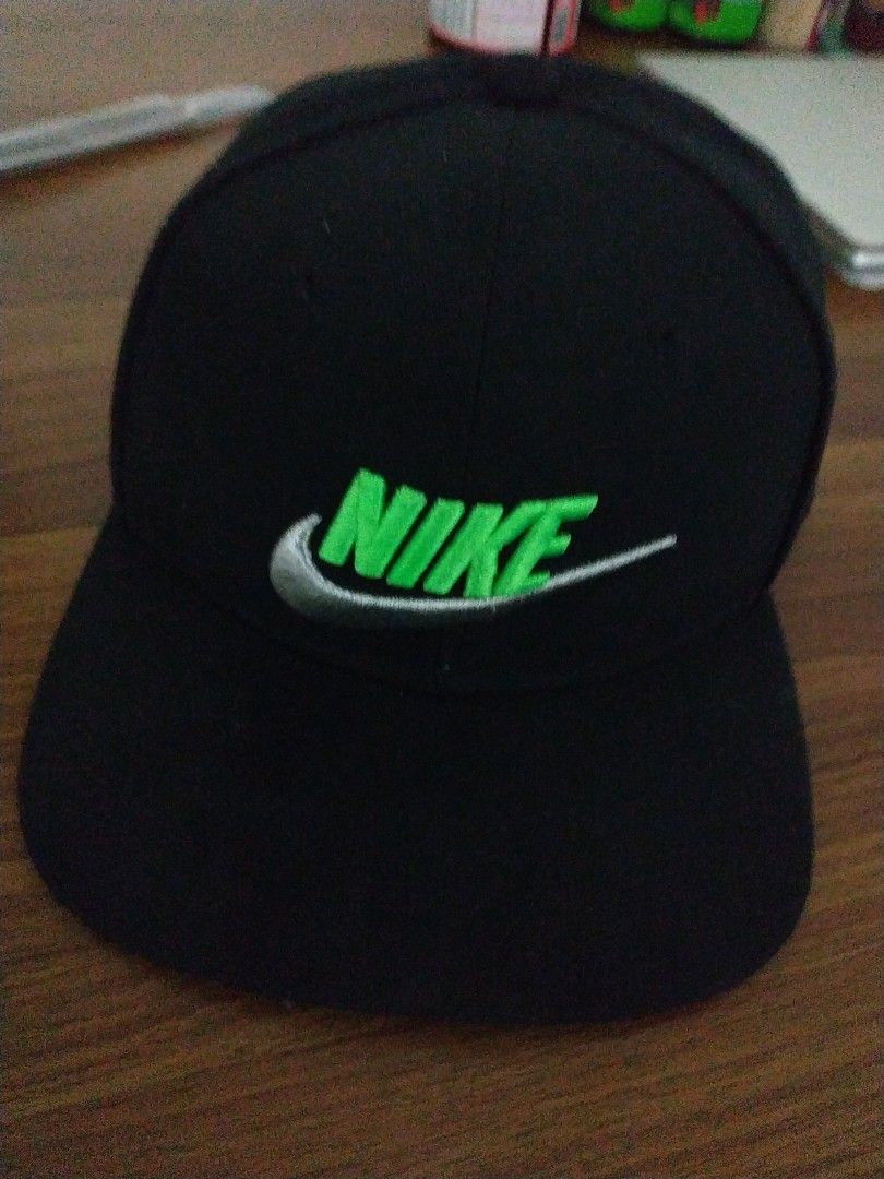 neon green nike hat