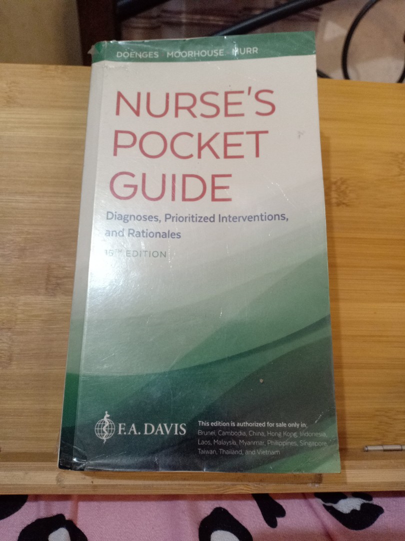 Nurses Pocket Guide 15th Ed Nanda Hobbies And Toys Books And Magazines