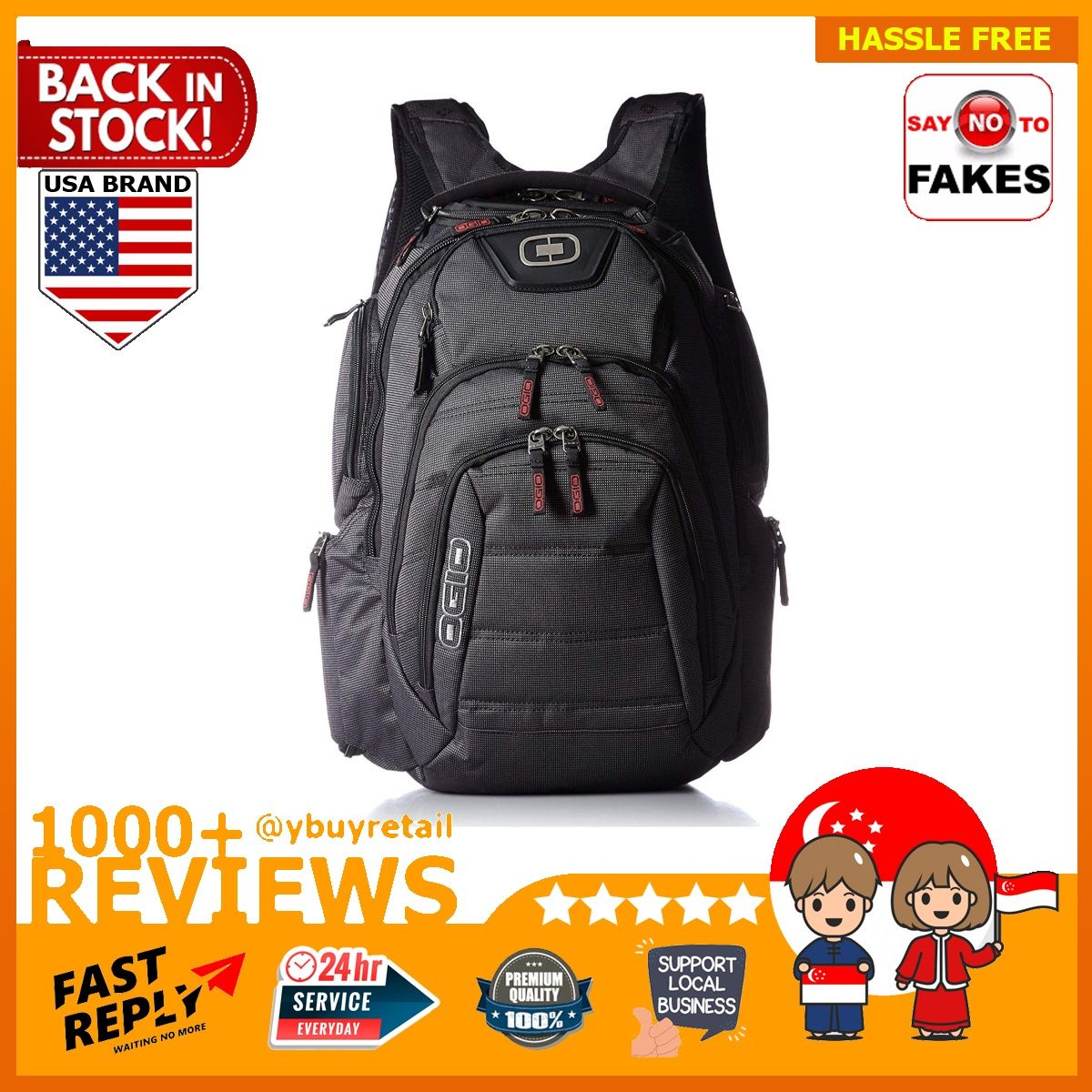 OGIO Renegade RSS Backpack Women s Fashion Bags Wallets