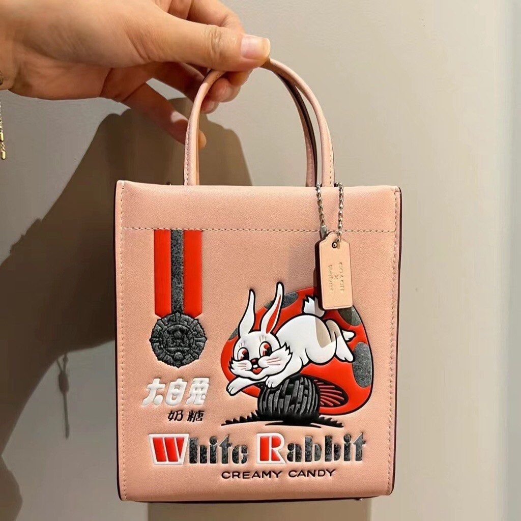 Coach top bunny bag