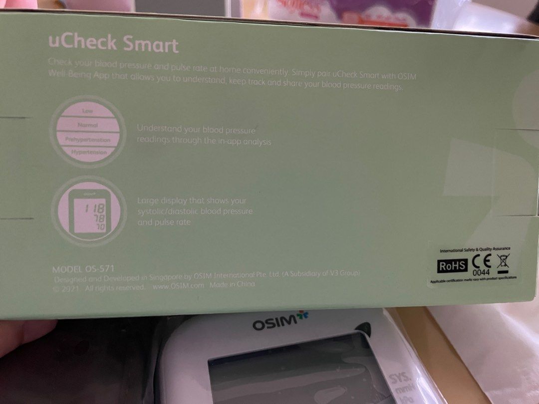 Osim ucheck smart, Health & Nutrition, Health Monitors & Weighing ...