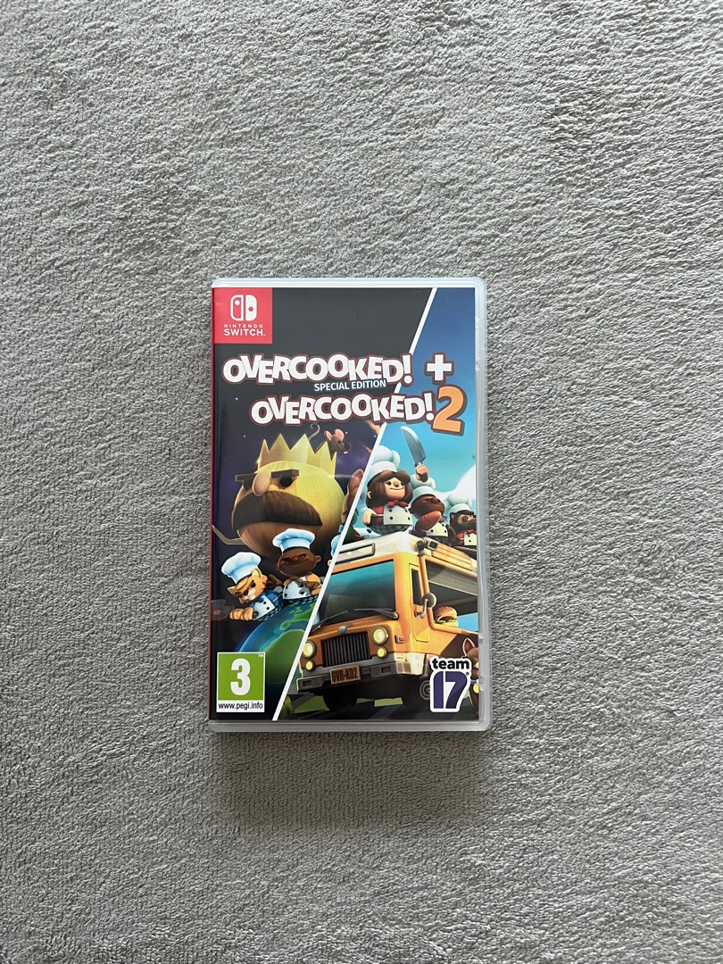 Overcooked and overcooked 2 video gaming video games nintendo on