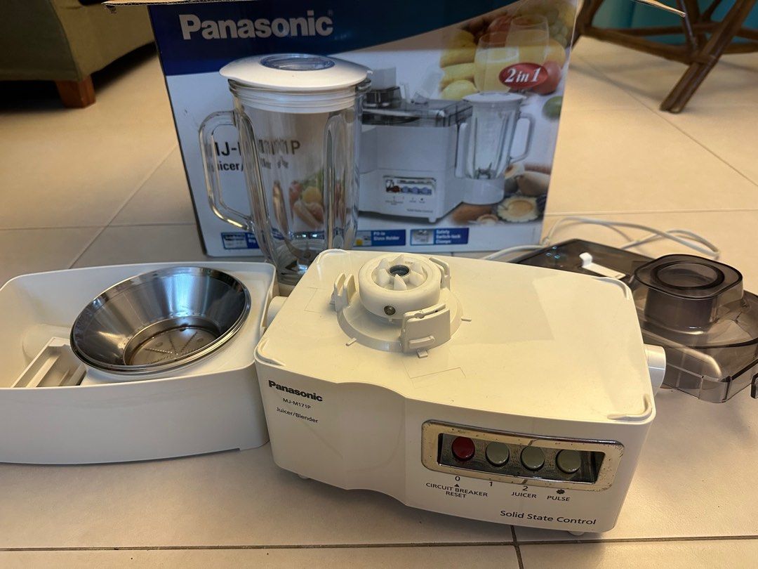 Panasonic MJM171P Juice/Blender, TV & Home Appliances, Kitchen