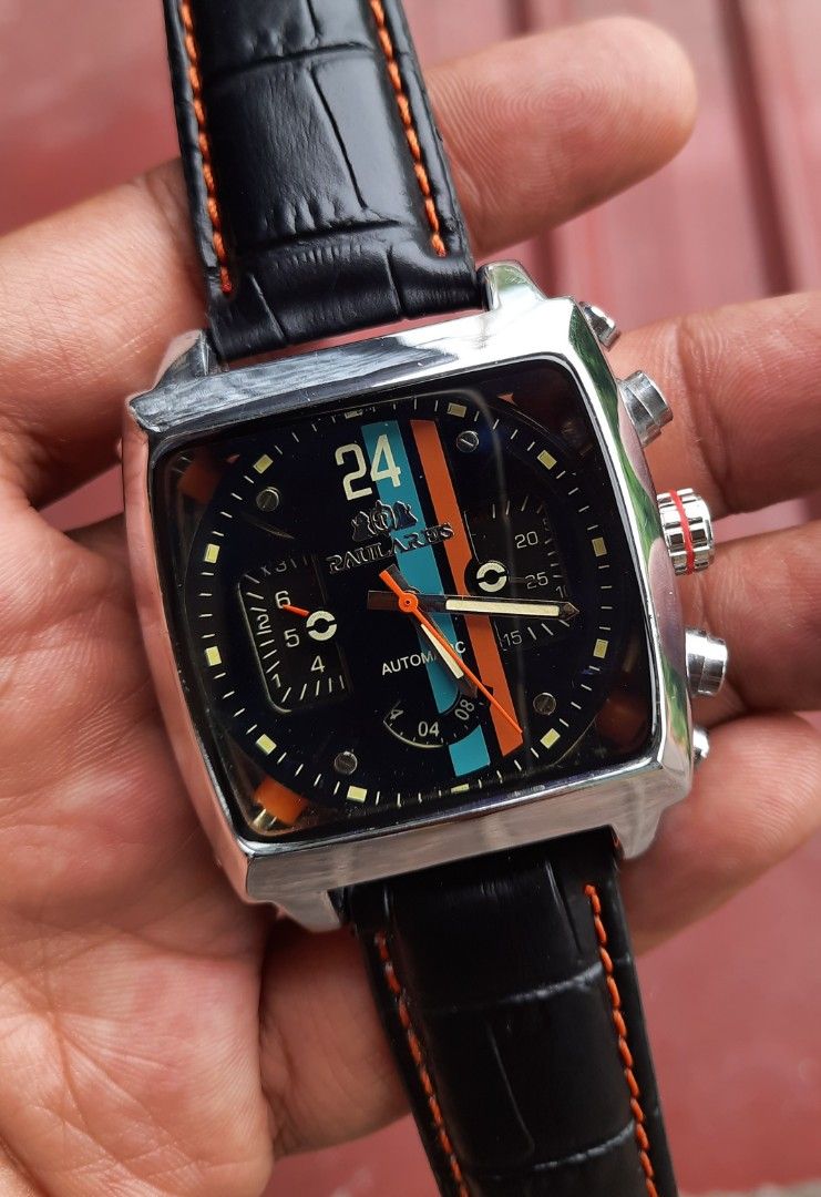 Paulareis monaco homage watch deals