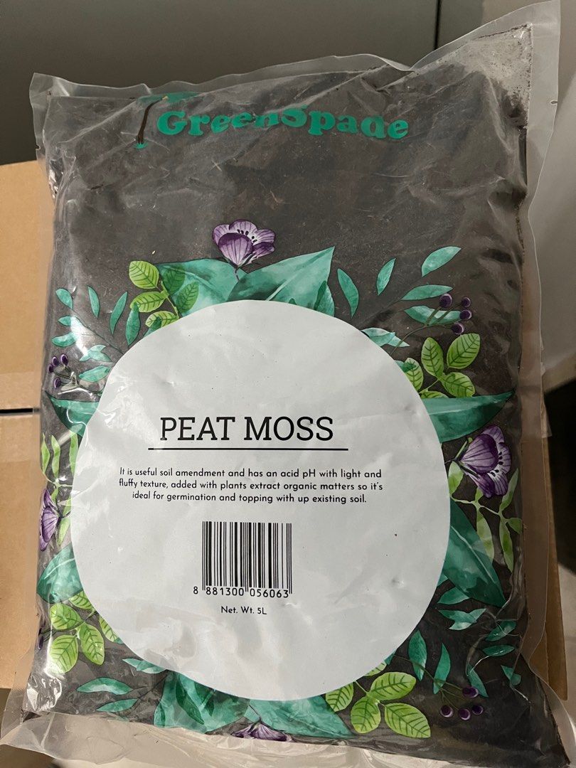 Perlite/ Peat Moss/Sphagnum moss, Furniture & Home Living, Gardening, Plants & Seeds on Carousell