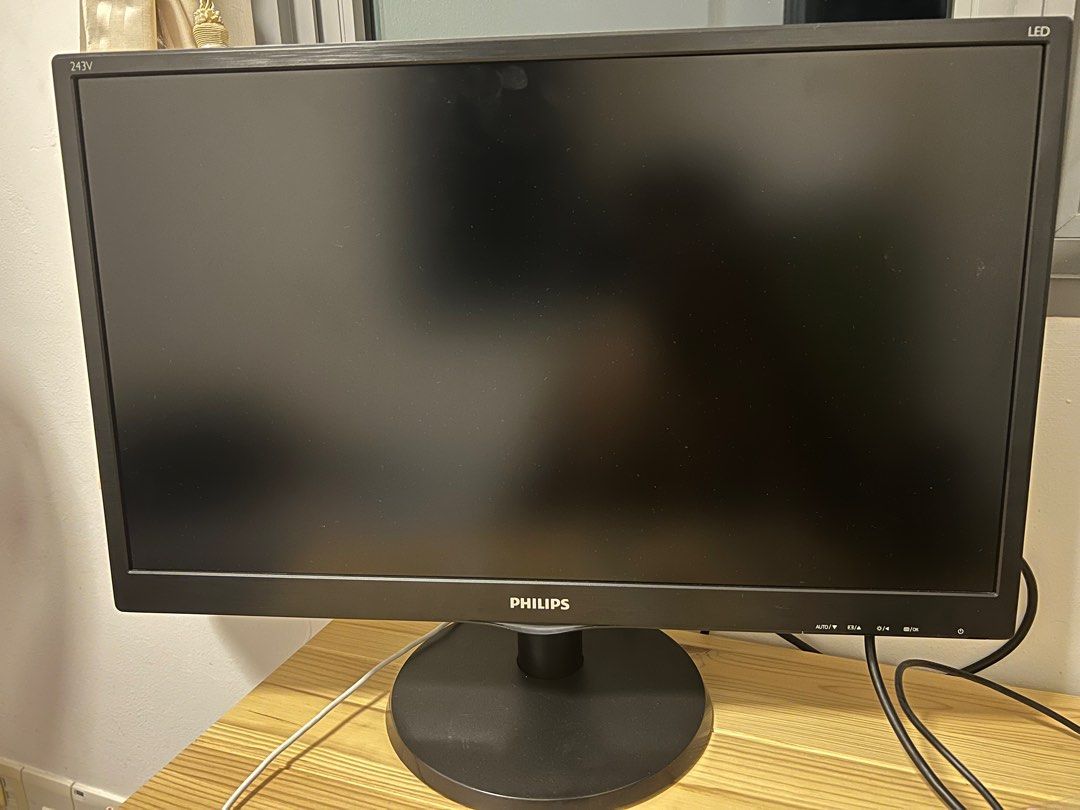 Philips 24 inch monitor 243V, Computers & Tech, Desktops on Carousell