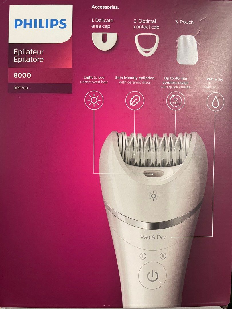 Philips Epilator, Beauty & Personal Care, Bath & Body, Hair Removal on