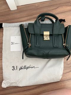 Phillip Lim mini pashli satchel - jade GHW
