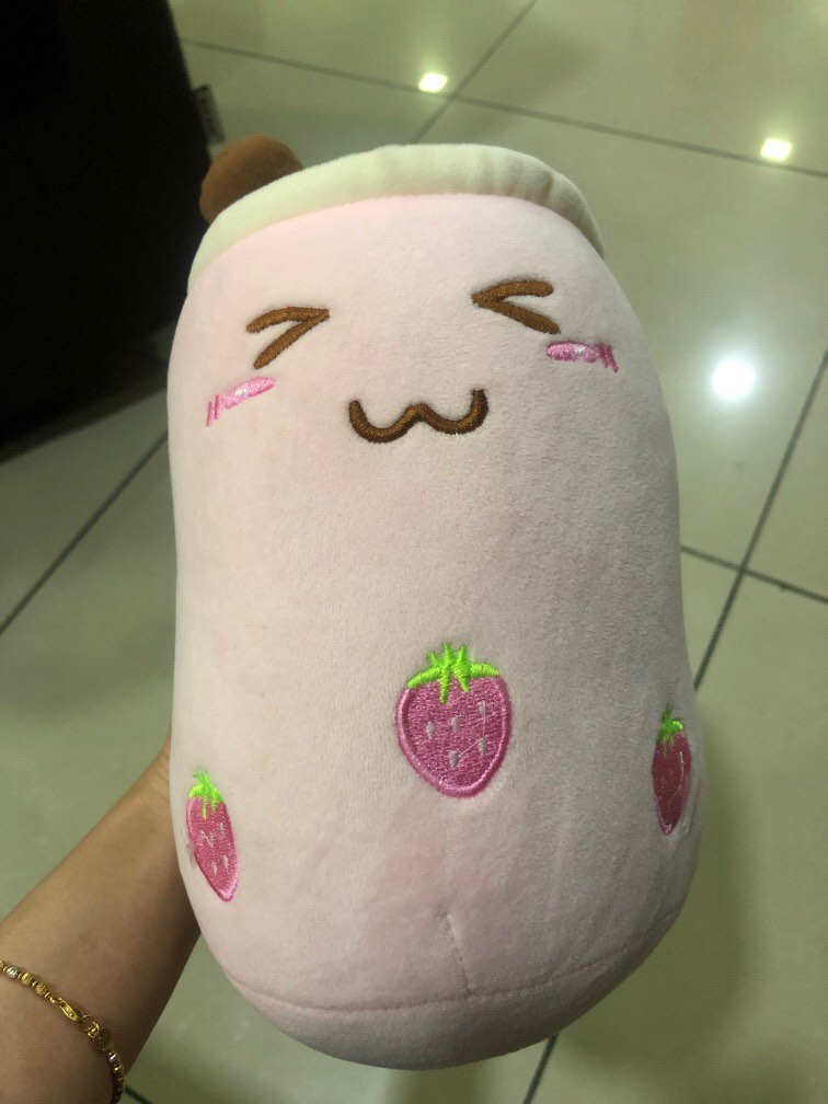 Pink Cute Small Plushies Squishies Stuff Plush Toy, Hobbies & Toys, Toys &  Games on Carousell