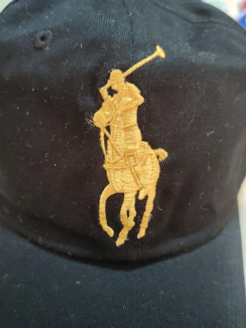 Polo Black Cap, Men's Fashion, Watches Accessories, Caps Hats