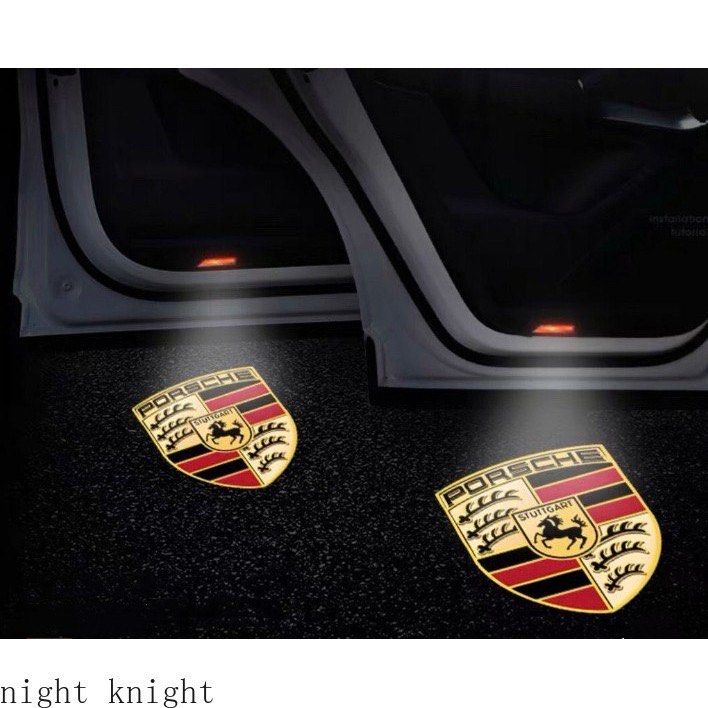 Porsche door discount lights