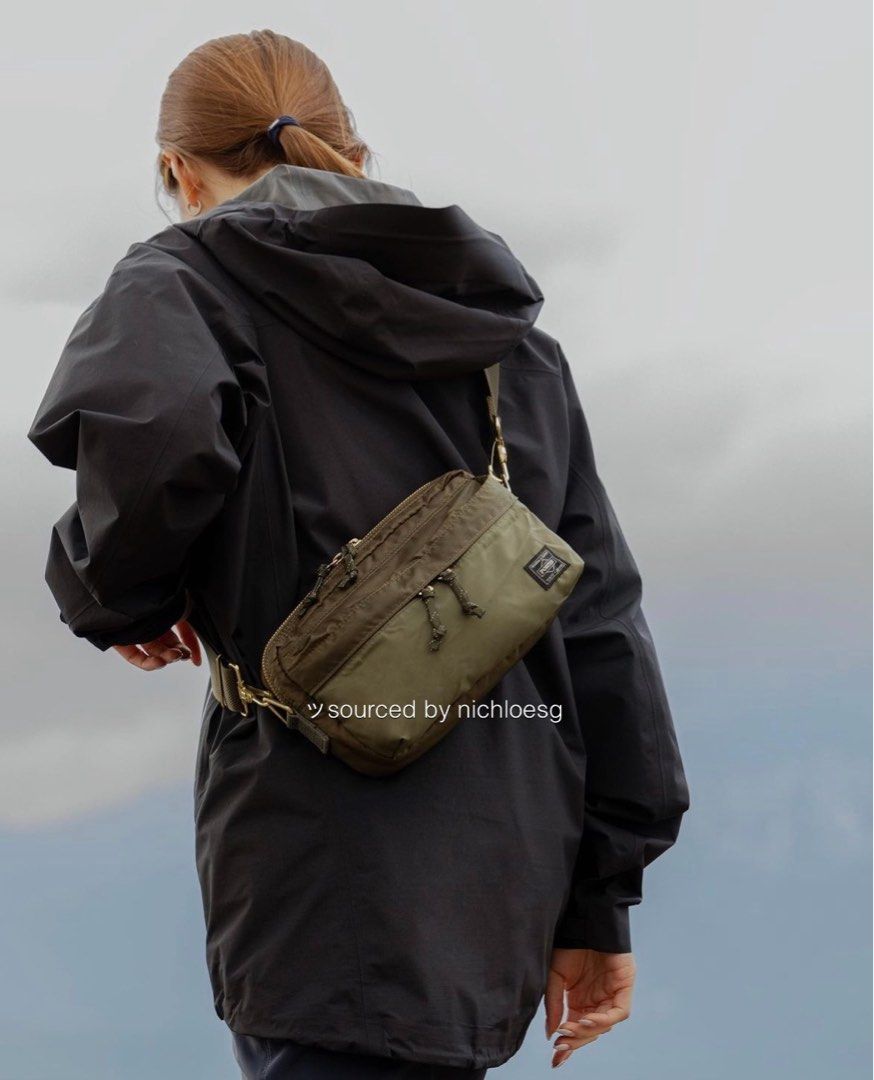 PORTER FORCE 2WAY WAIST BAG, Men's Fashion, Bags, Sling Bags on
