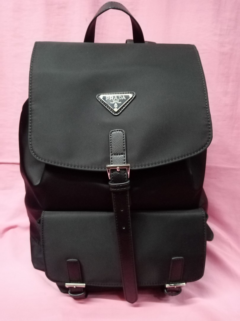 Prada backpack, Luxury, Bags & Wallets on Carousell