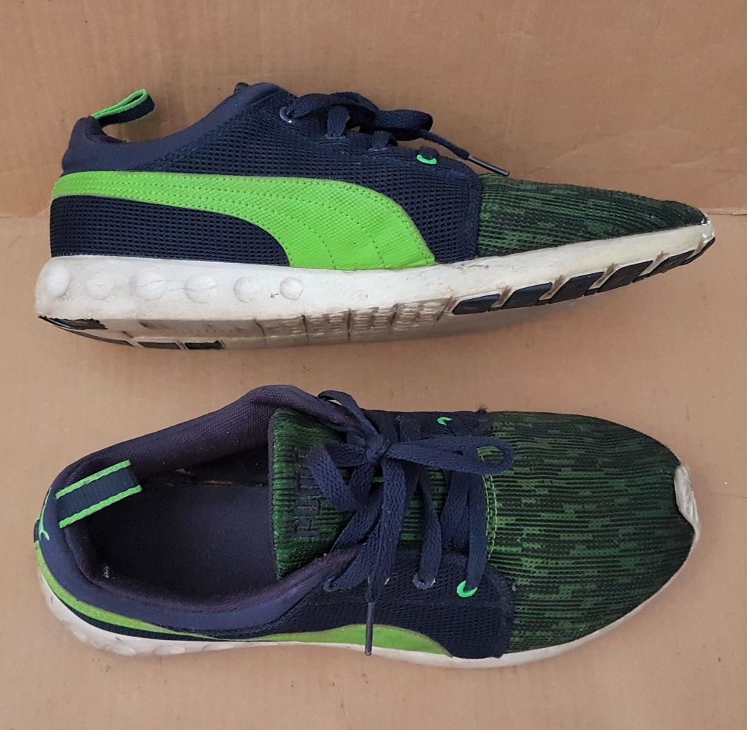 Premium Puma Designer Sneakers Germany Carson Runner Glitch Mesh Running Shoes US 11 UK 10 Euro 44.5 Original High Performance Active