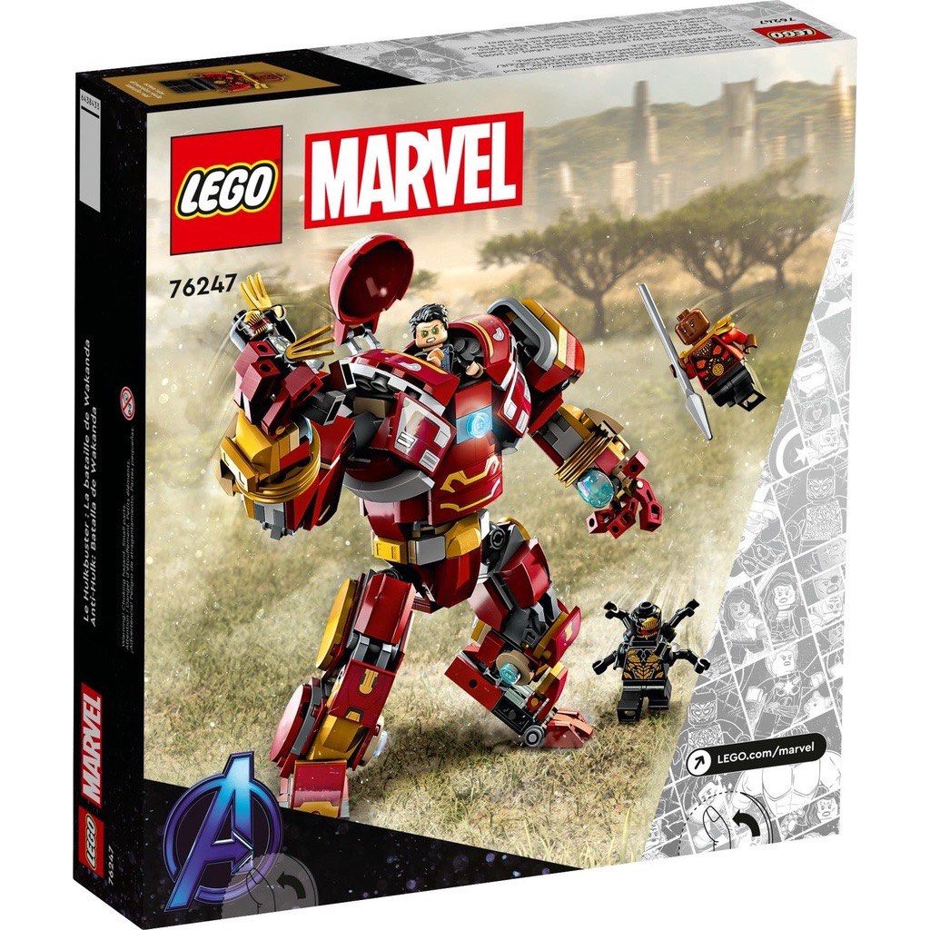 Offer!] LEGO Marvel 76247 The Hulkbuster: The Battle of Wakanda