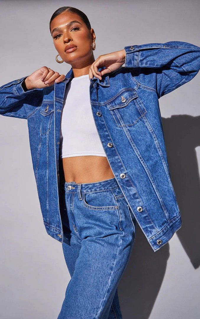 Denim discount jacket primark
