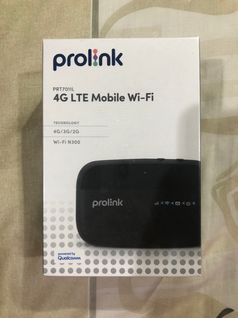 Prolink prt7011l 4g lte mobile wifi electronics others on carousell