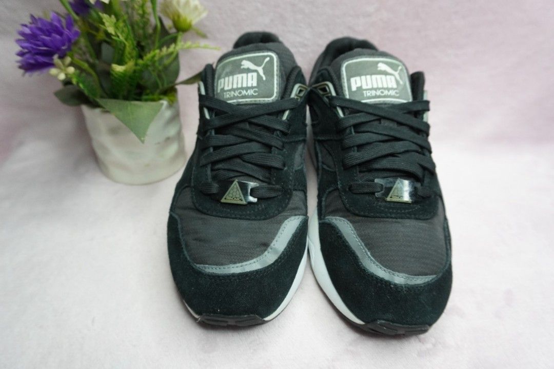 puma trinomic r698 allover suede femme