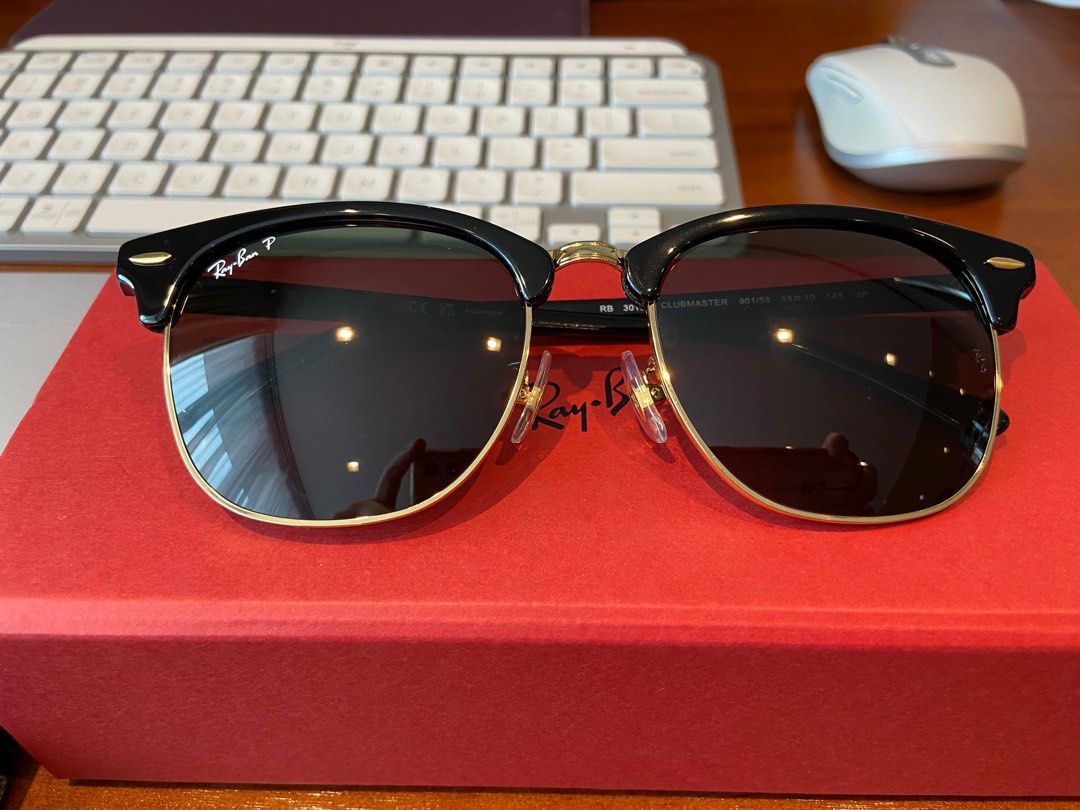 Rayban Sunglasses Clubmaster Polarised Women s Fashion Watches