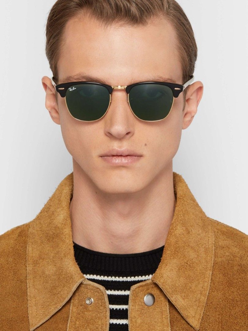 Rayban Sunglasses clubmaster rb3015 51mm size made in Italy brand