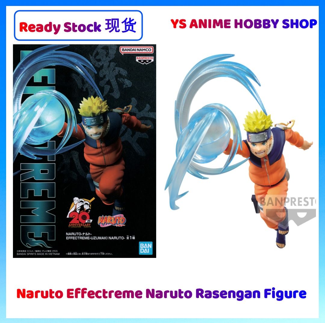 Naruto Sasuke Uchiha Figure Chidori Effectreme Banpresto New Authentic