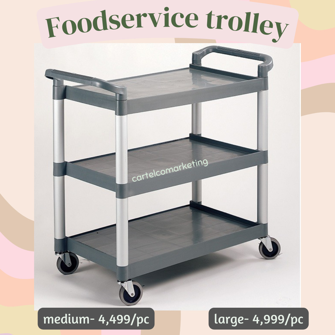 Restaurant bus cart trolley , serving trolley , foodservice trolley