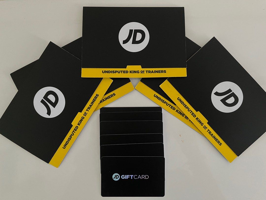 RM100 JD GIFT CARDS, Tickets & Vouchers, Store Credits on Carousell