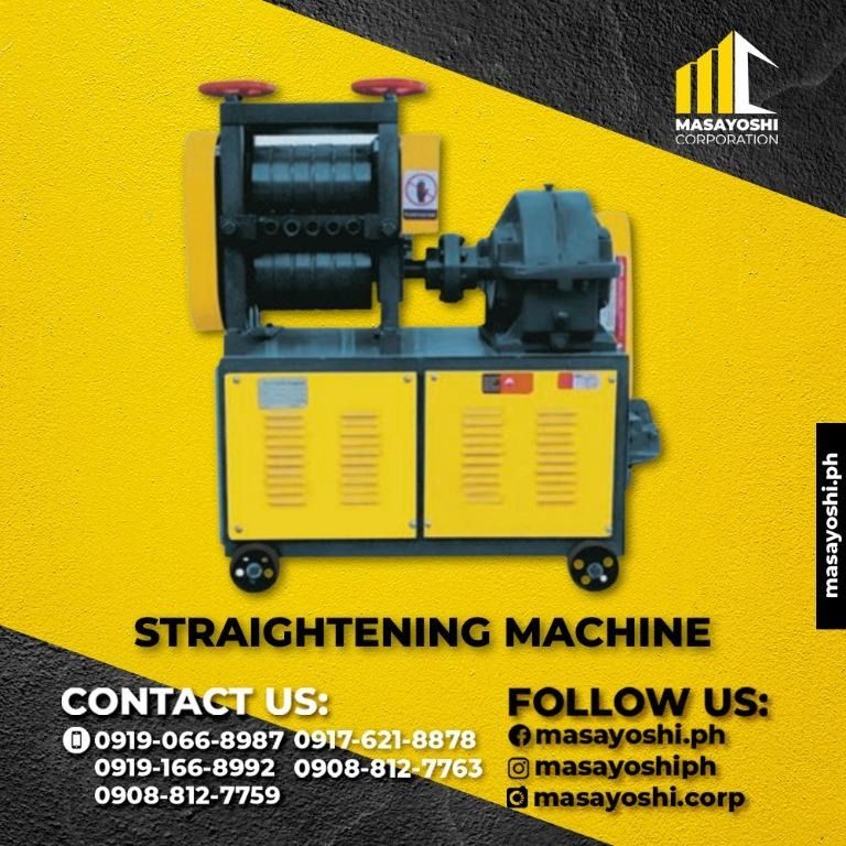 Scrap Steel Bar Straightening Machine GX6 12 Bar Straightening