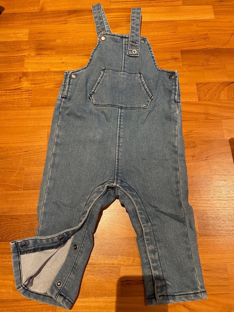 Seed Heritage full length denim overalls, Babies & Kids, Babies & Kids