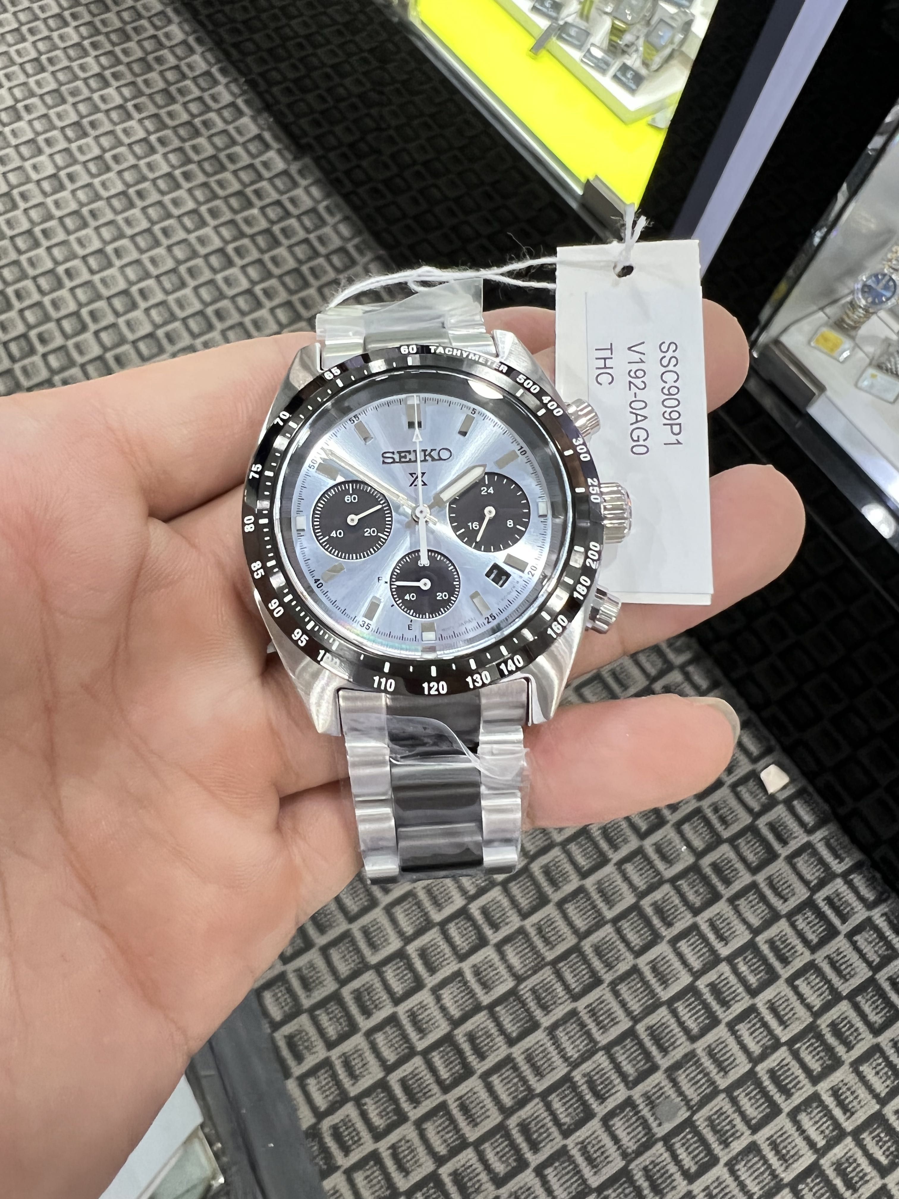 SEIKO PROSPEX PANDA LIMITED EDITION SOLAR SSC909P1, Men's Fashion, Watches  & Accessories, Watches on Carousell