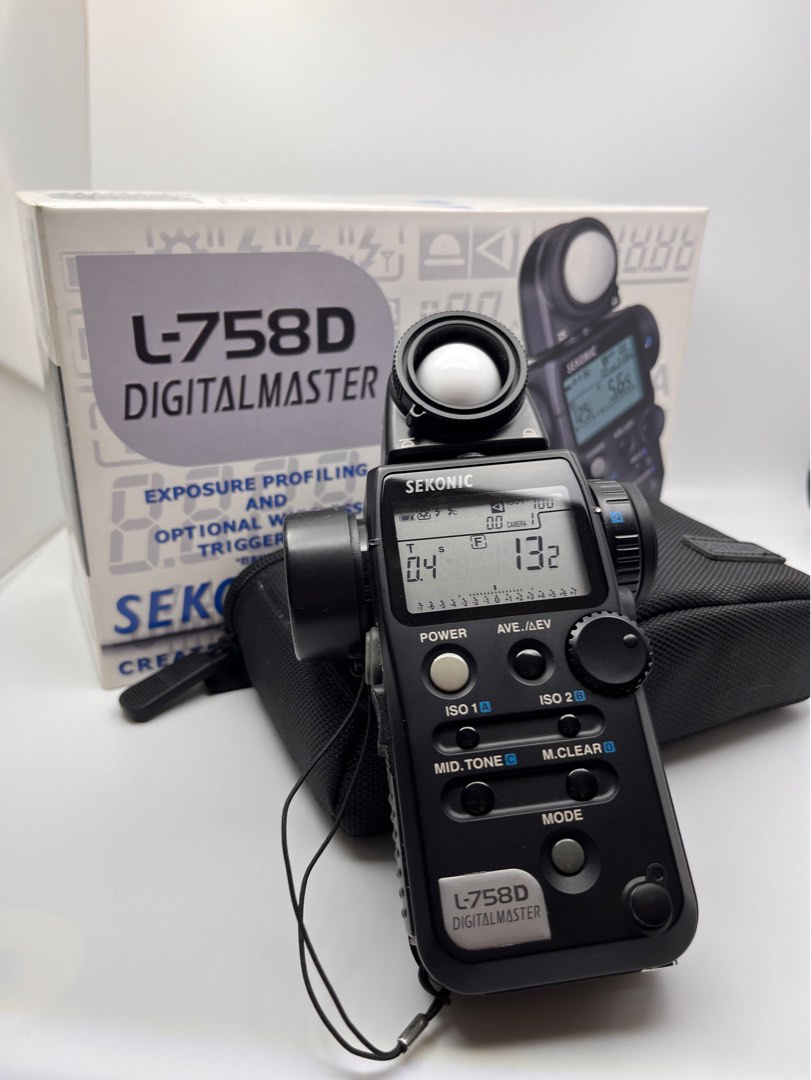 Sekonic L-758D Digitalmaster 測光錶, 攝影器材, 攝影配件, 其他攝影
