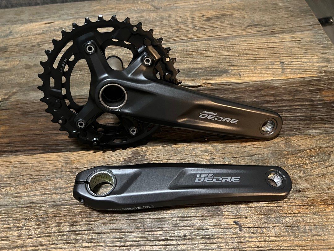 Shimano M5100 2x crankset, Sports Equipment, Bicycles & Parts, Parts ...