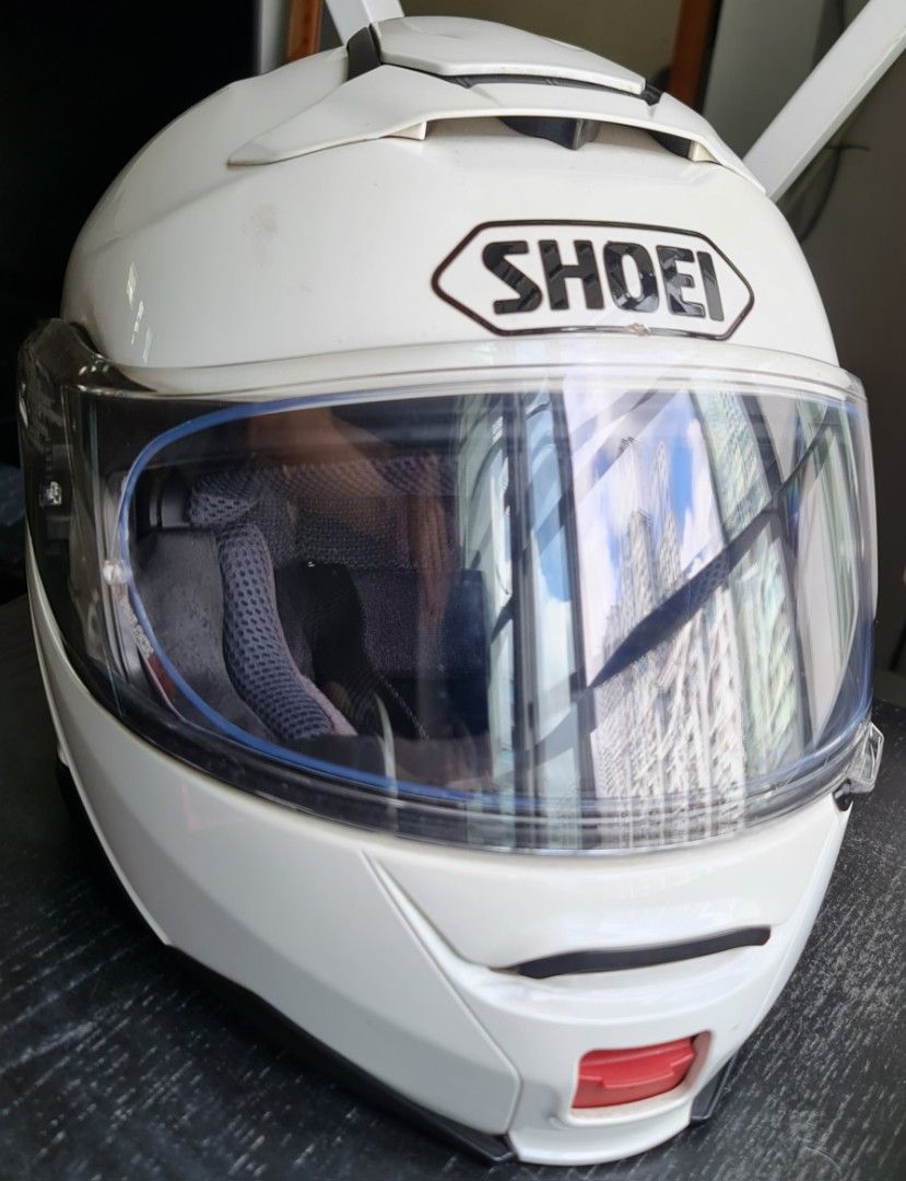 Shoei neotec ii top white