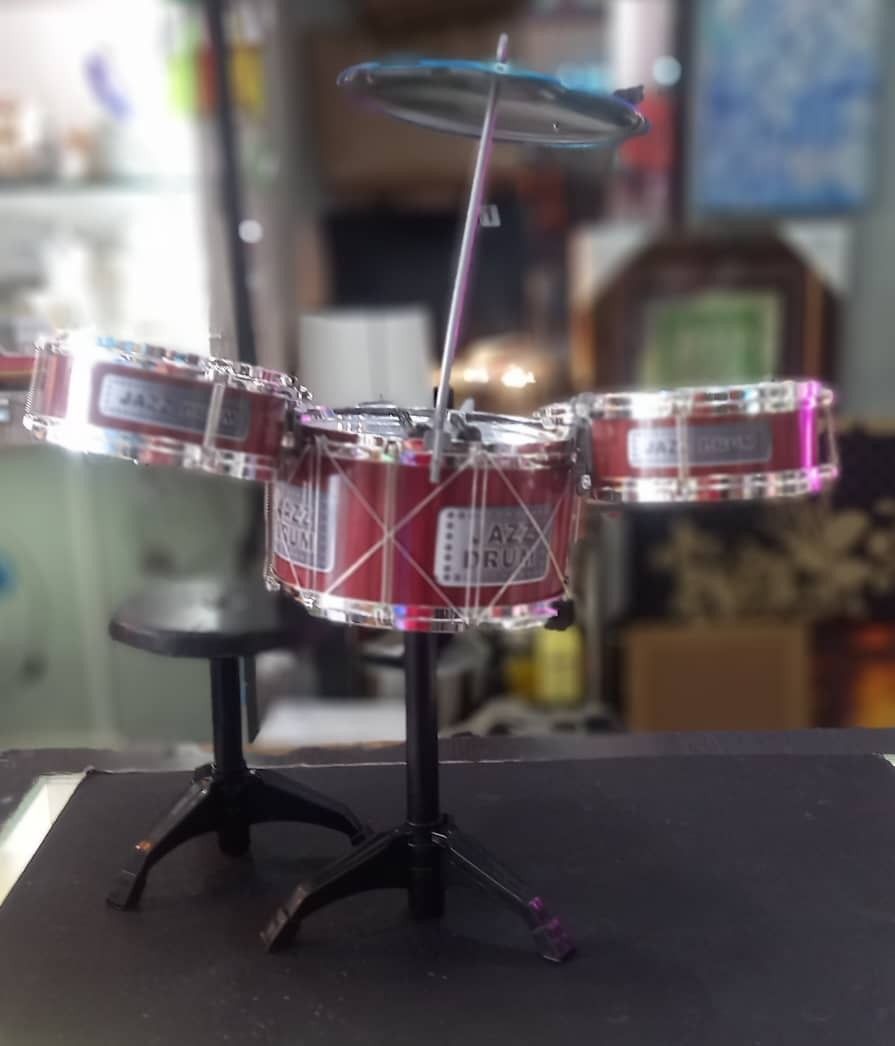 SKUD811 Jazz Drum Drum Set Kids W Stool, Hobbies & Toys, Toys & Games on Carousell