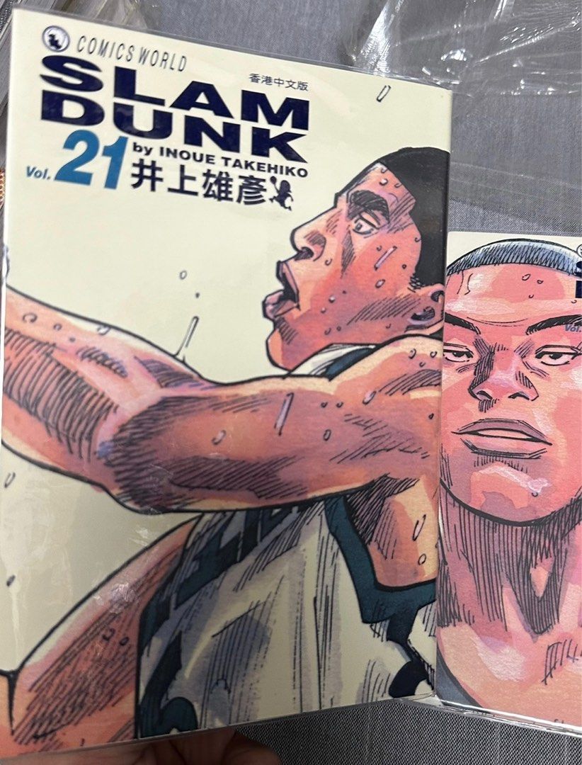 SLAM DUNK漫畫(1-24) 完全版香港中文版井上雄彦, 興趣及遊戲, 書本