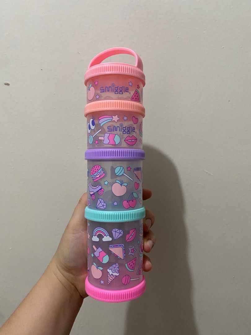 Smiggle Snack Stack Containers, Babies & Kids, Going Out, Other Babies