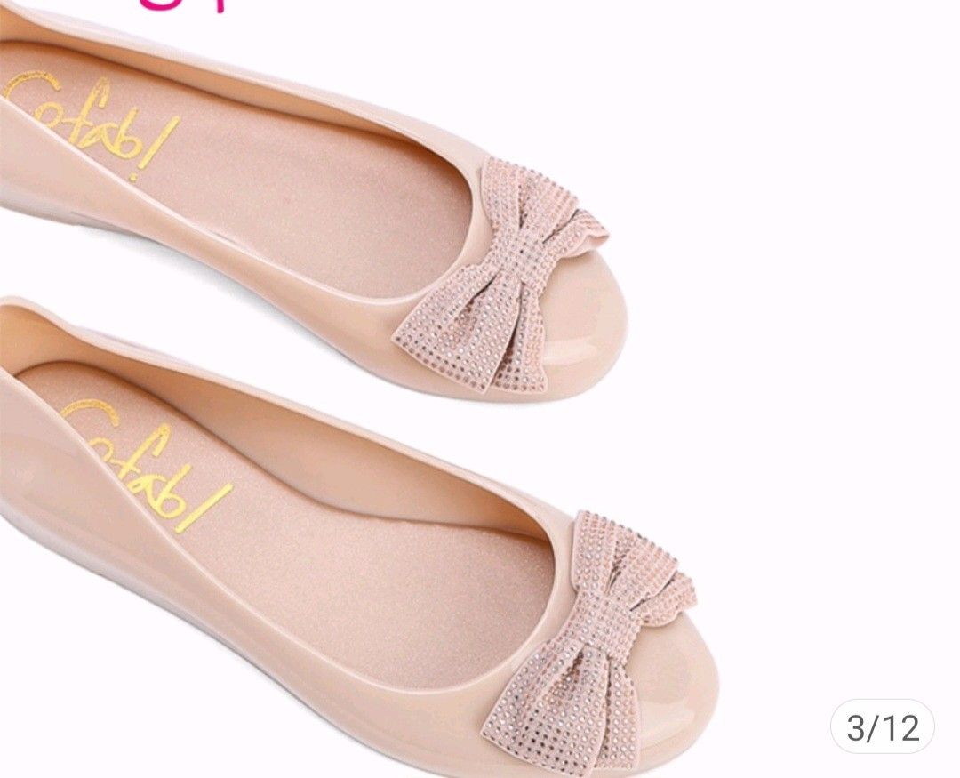 SoFab Jelly Ballerinas Women s Fashion Footwear Flats Sandals