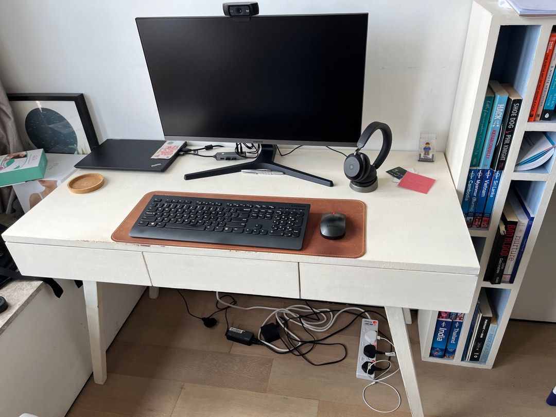 matching bookshelf and desk