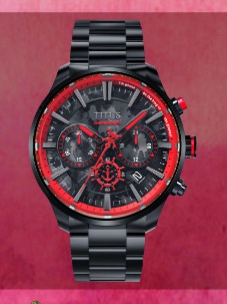 Solvil et Titus x《ONE PIECE FILM RED》“Luffy” Chronograph Quartz