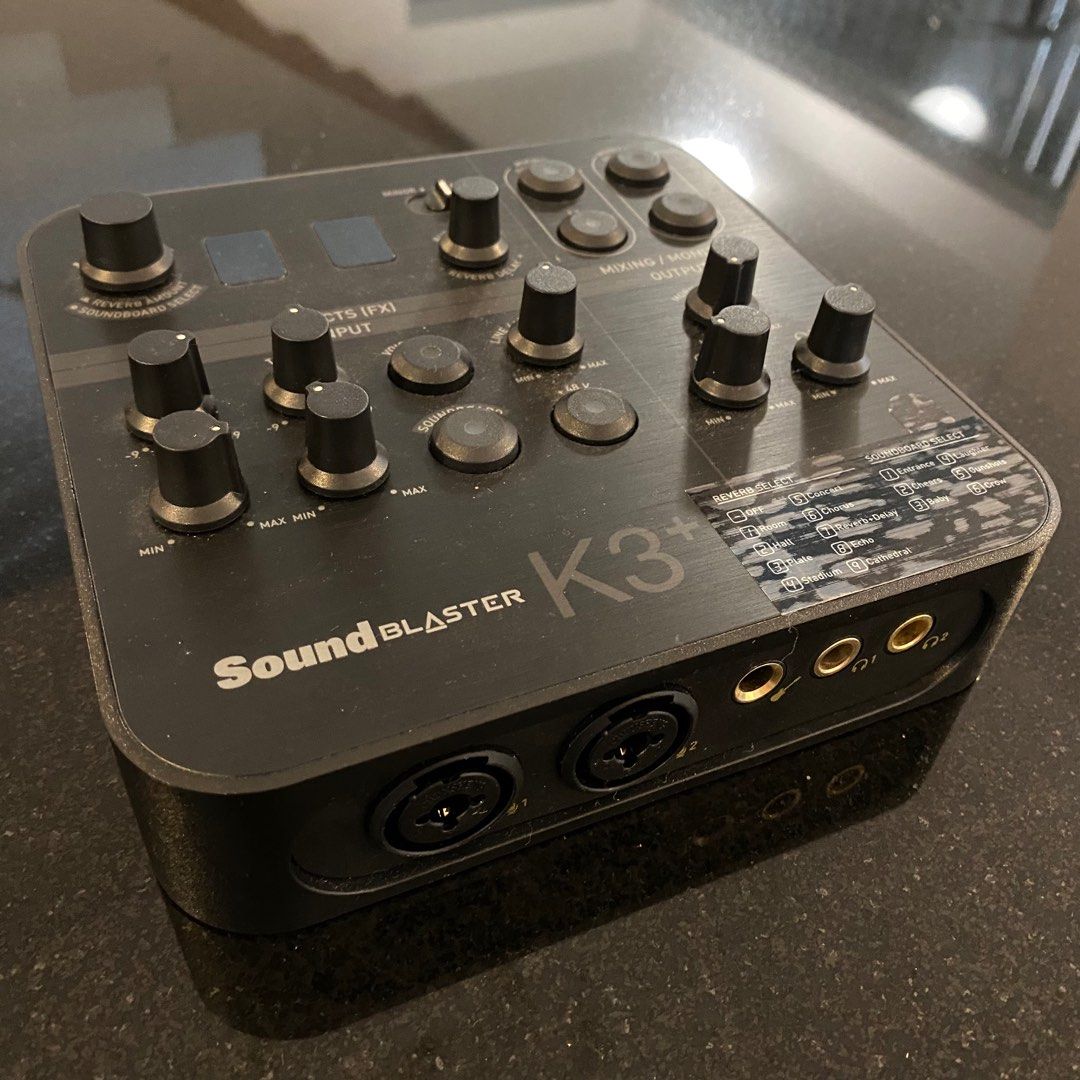 Creative Sound Blaster K3+ USB Powered Recording & Streaming Mixer