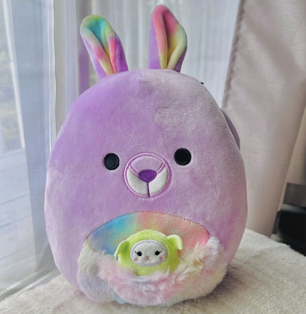 purple rabbit squishmallow