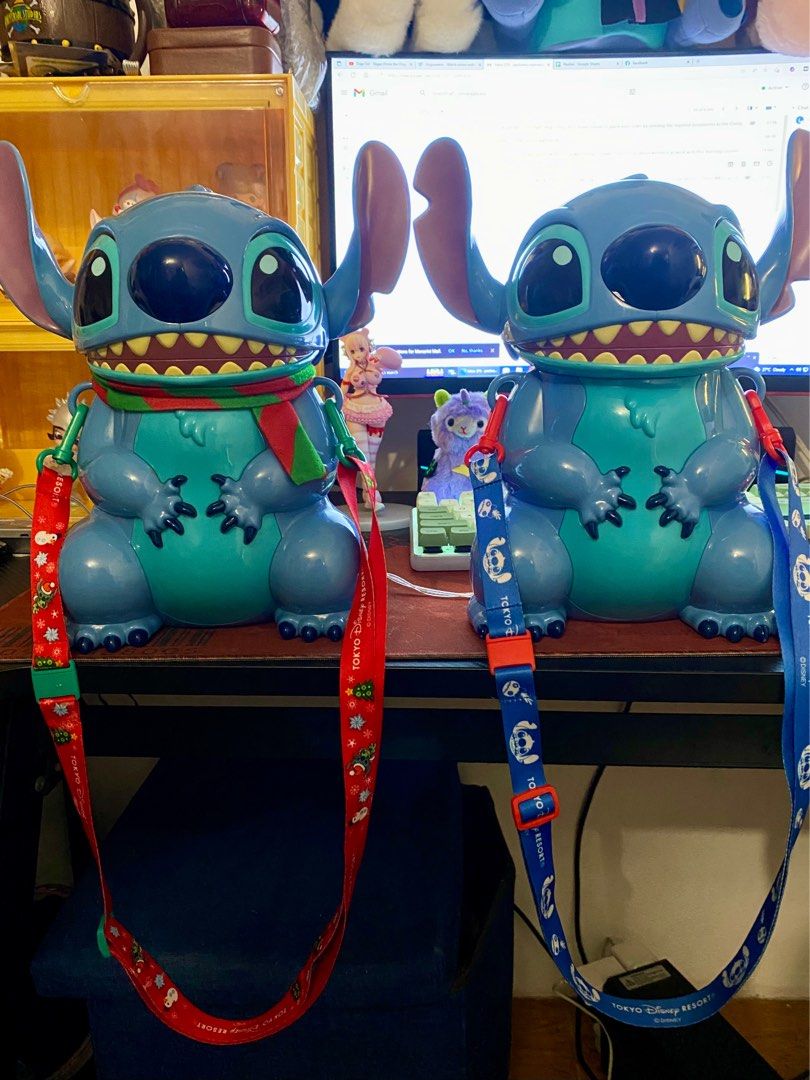 Stitch popcorn bucket tokyo disney, Hobbies & Toys, Memorabilia