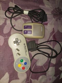 Super famicom mouse and controller