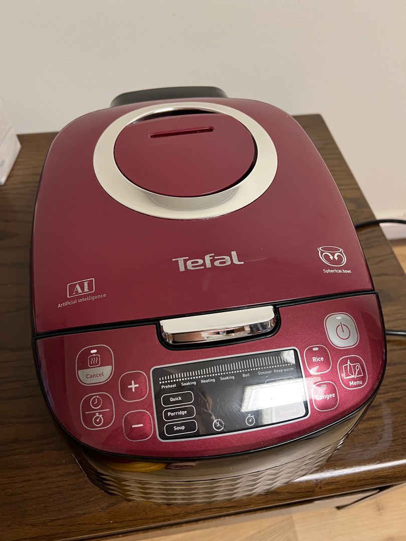 Tefal AI Rice cooker used a few times only, TV & Home Appliances