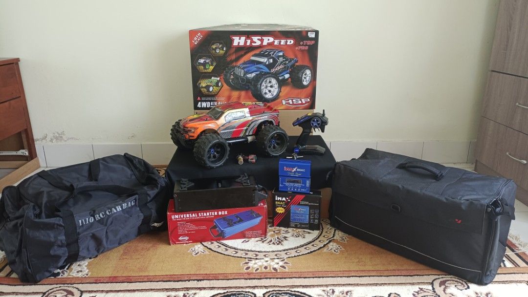 The Cheapest Full set 1 8th 4wd Nitro RC Car Hobbies Toys