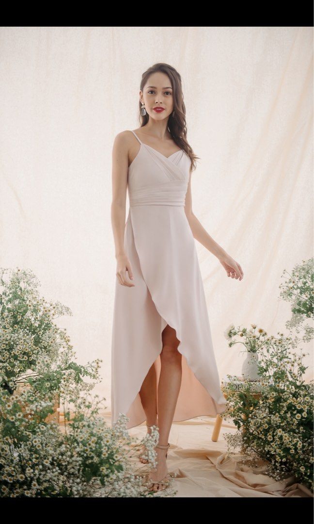knee length dresses for ladies CD889 | FITTED DRESS – Ladivine by Cinderella Divine main image 0